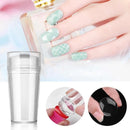 kit carimbo unhas francesinha manicure