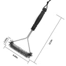 escova limpeza grelha inox