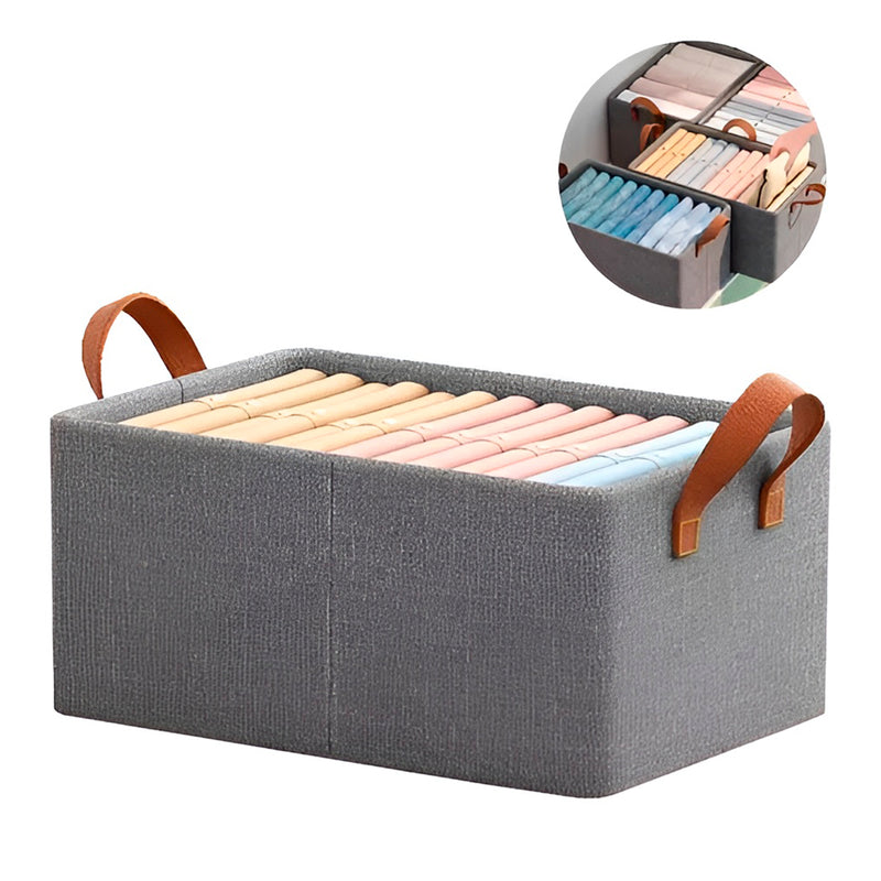 cesto caixa organizadora para guarda-roupa