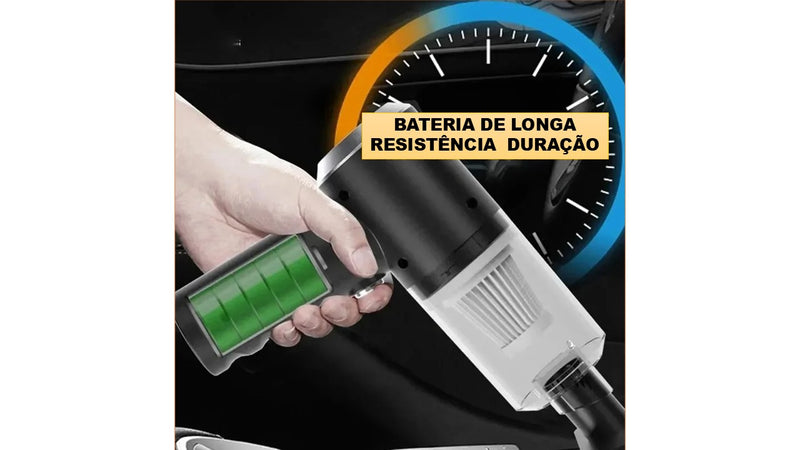 Aspirador portátil e pequeno para veículos