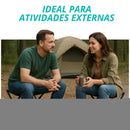Banqueta Preta Retrátil Portátil
