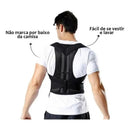 Corretor Postura Feminino Masculino Colete Alinhador Coluna