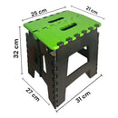 Banqueta Banco Banquinho Portatil Retratil Dobravel 100Kg Co