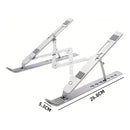 Base Suporte Para Pc Notebook Alumínio Dobrável