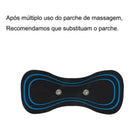 Massageador Portátil Recarregável Dor Pescoço Coluna Pern