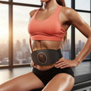 Massageador Elétrico Abdominal Portátil Com Cinto Ajustável