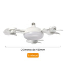 Novo Ventilador Leve Estilo Drone De 3