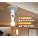 Sensor De Presença Com Fotocélula Para Lâmpada Soquete