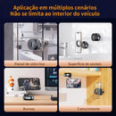 Porta Celulares Carro Magnético Rotativo  Ventosa 360Dobrá