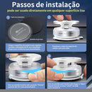 Porta Celulares Carro Magnético Rotativo  Ventosa 360Dobrá