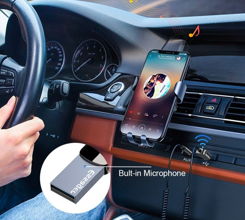 Adaptador para Carro Bluetooth P2