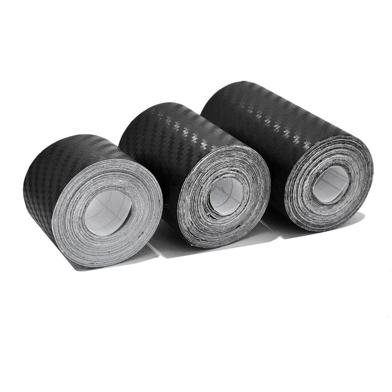 Adesivo Carbono Protetor Portas