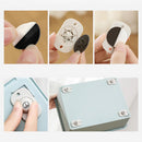 Kit Rodizio Adesivo Esfera Inox 360° C/ 4 Pecas Fbw