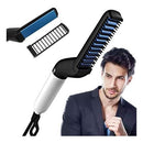 Chapinha Pente Alisador Modelador Barba E Cabelo Masculino