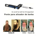 Chapinha Pente Alisador Modelador Barba E Cabelo Masculino