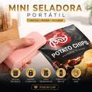 Mini Seladora Manual Portátil Sacos Plásticos Pilha Alimento