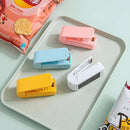 Mini Seladora Manual Portátil Sacos Plásticos Pilha Alimento