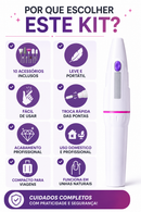 Lixa De Unha Elétrica 10 Em 1 Manicure E Pedicure