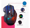 Mouse Gamer USB com 7 Botoes 2400dpi Led Ergonomico