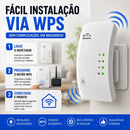 Repetidor De Sinal Wi-fi Amplificador Wireless 1800mbps