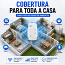Repetidor De Sinal Wi-fi Amplificador Wireless 1800mbps