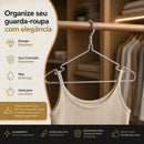 Kit 5 Cabides de Metal Adulto
