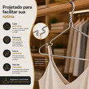 Kit 5 Cabides de Metal Adulto