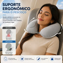 Almofada De Viagem Inflável Dobrável Portátil Prática