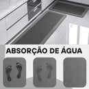 Tapete Antiderrapante Cozinha Estampado 117x40cm