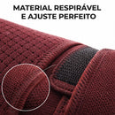 Joelheira elétrica com aquecimento e alívio de vibração para recuperação e conforto