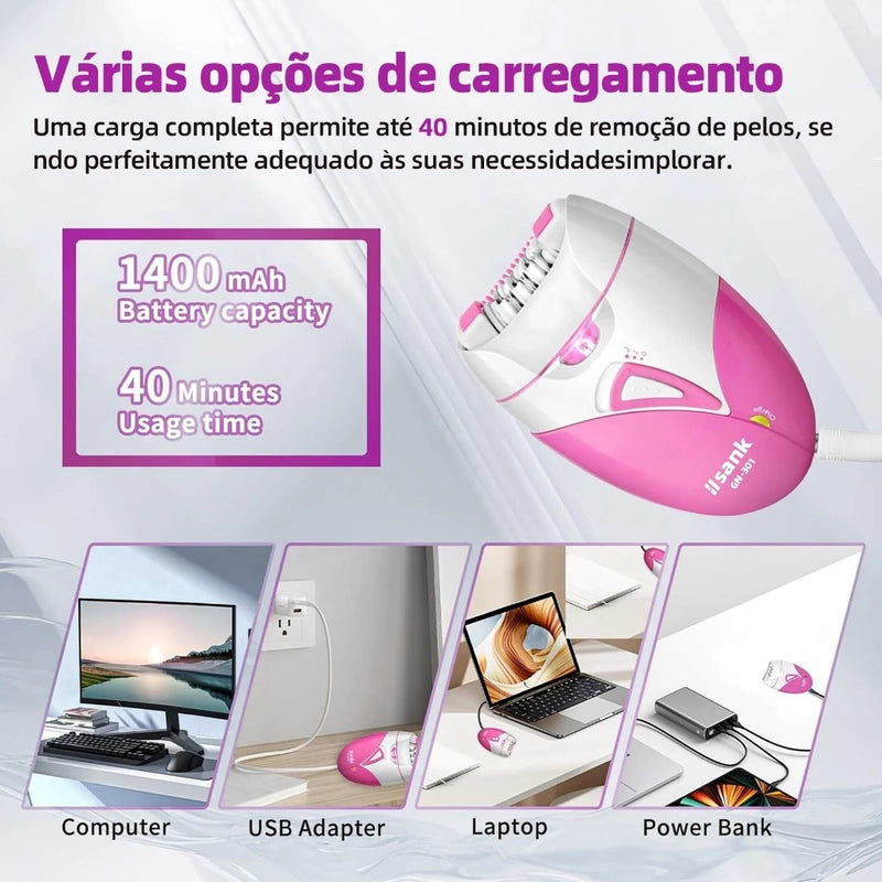 Depilador Elétrico Feminino